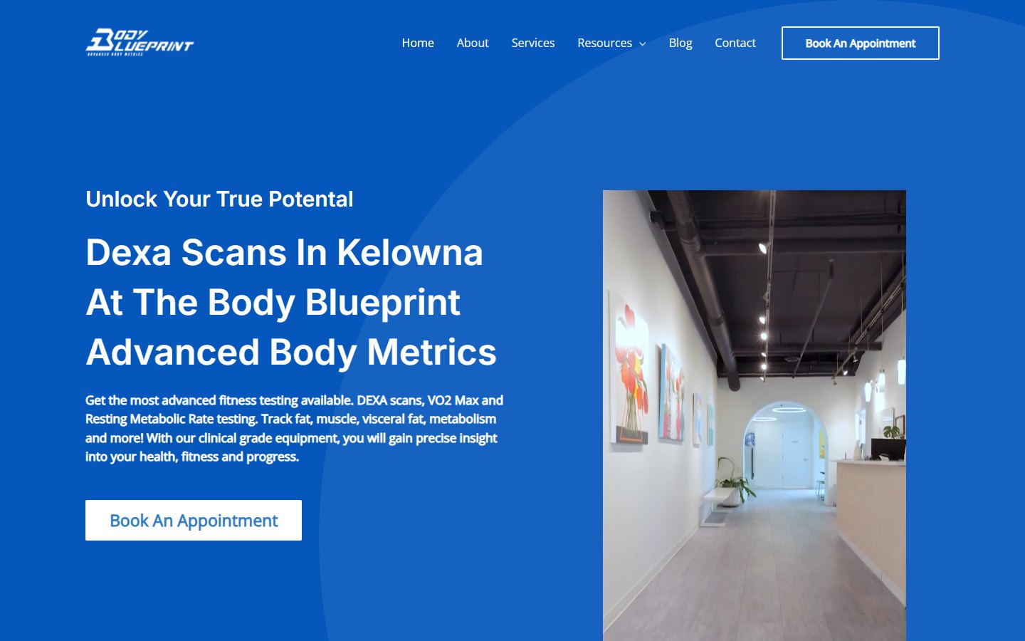 The Body Blueprint website