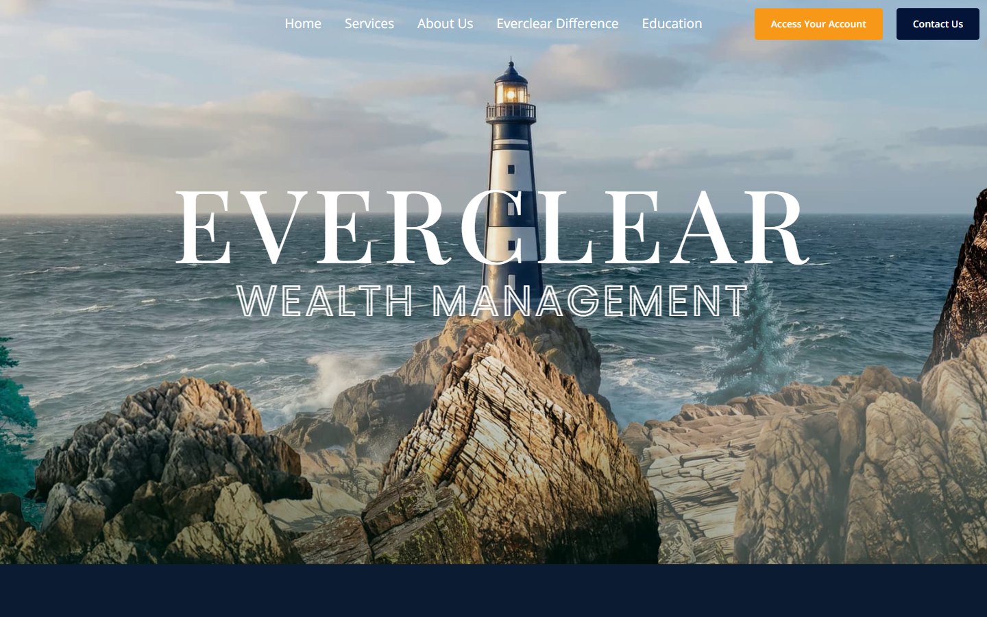 Everclear Wealth website