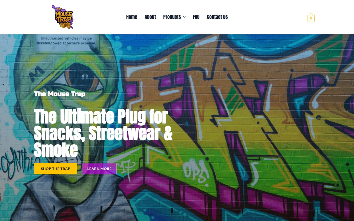 The Mouse Trap website